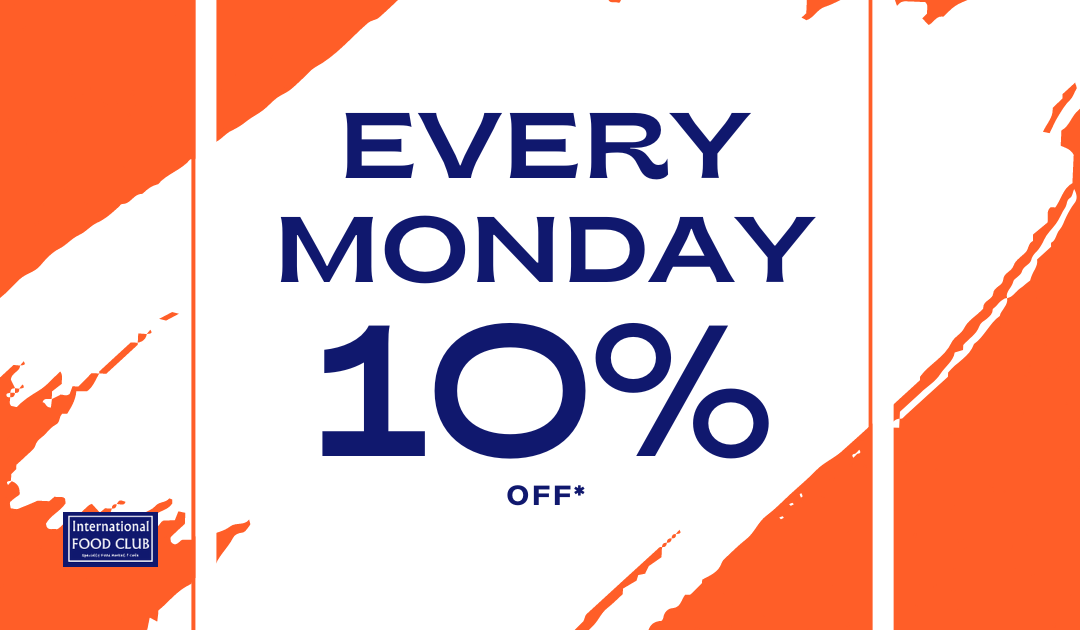 Save 10% On Your Purchase Every Monday!