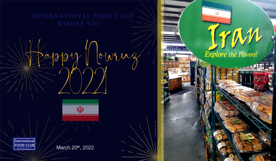 Happy Nowruz 2022 from International Food Club in Orlando.