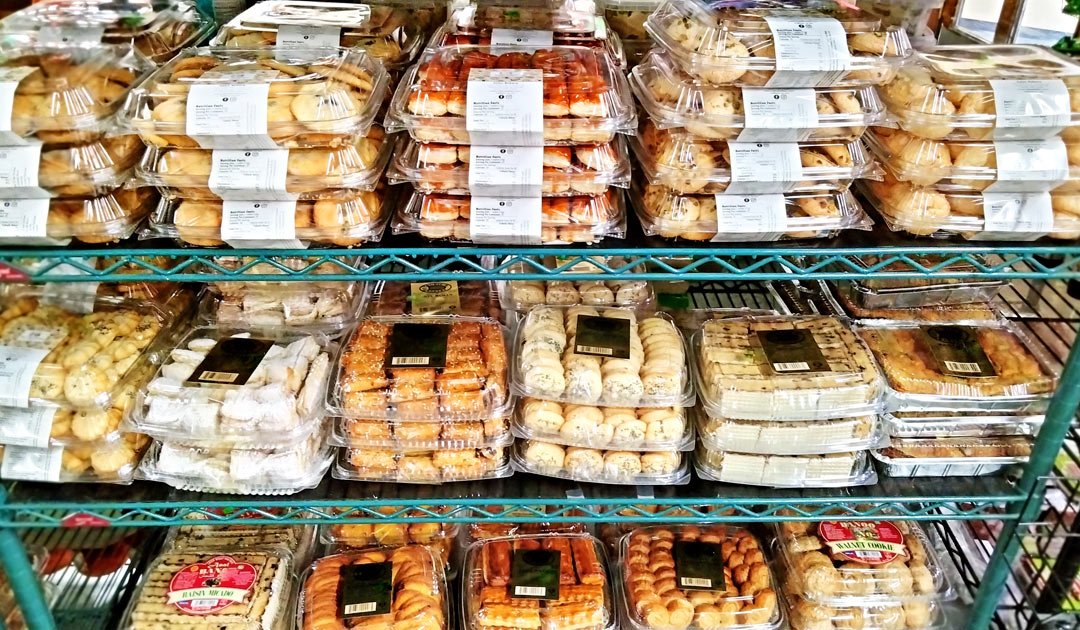 Large Selection of Armenian & Persian Style Pastries and Cookies.